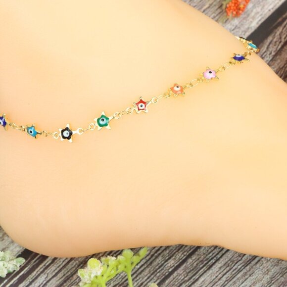 "Elegant Handmade Anklet – Delicate Jewelry for Women, MAR091541 - Picture 1 of 10